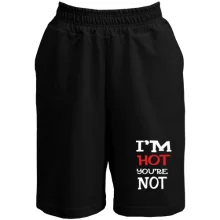 Шорты I`m hot you are not